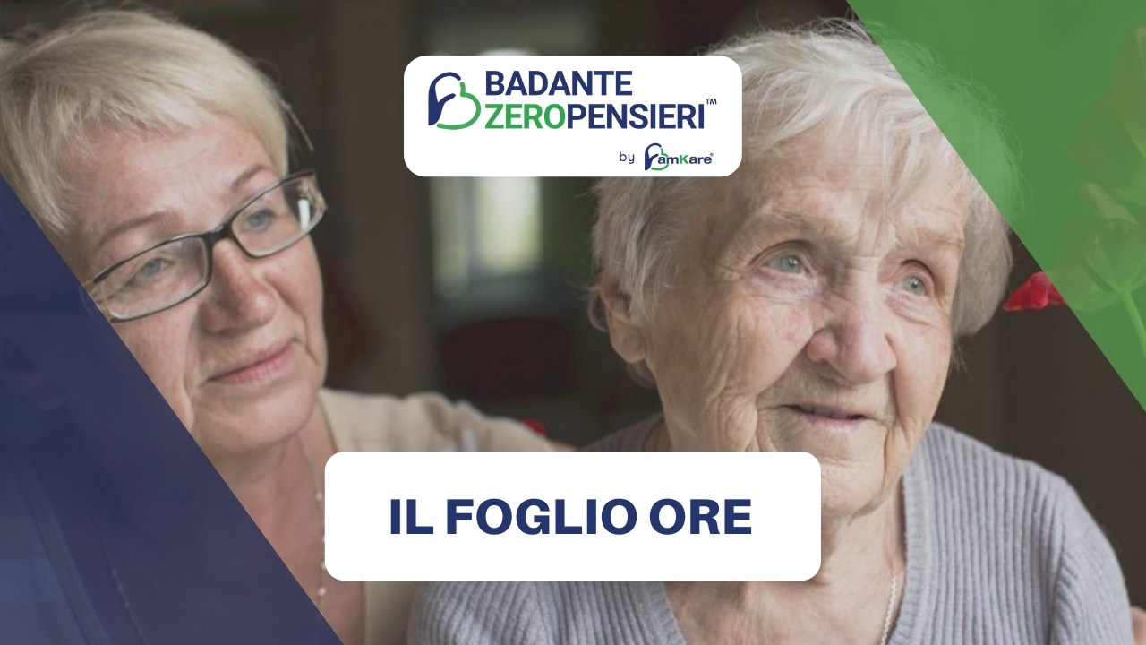 rendicontazione ore badante