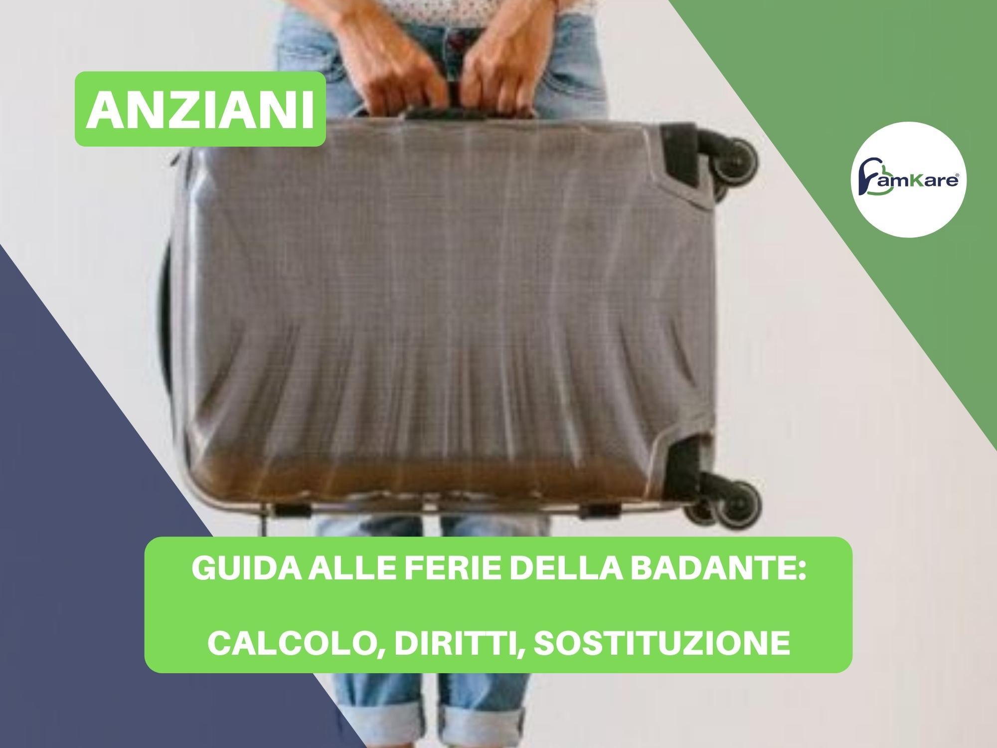 sostituzione ferie badante