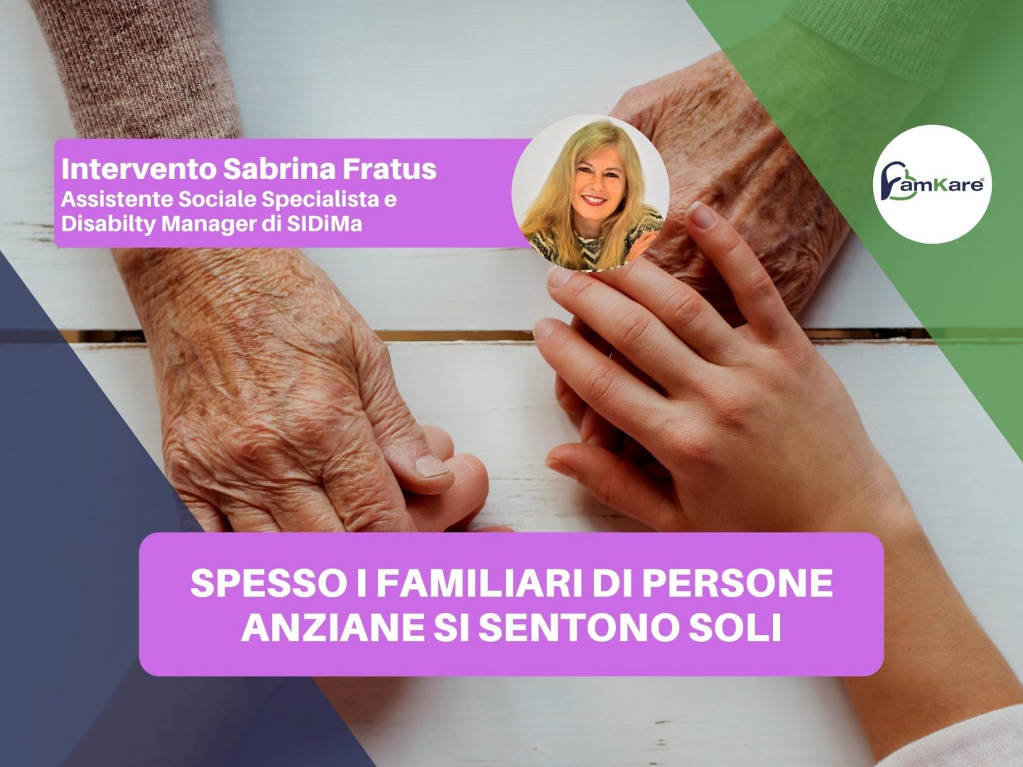 come superare la solitudine dei caregiver familiari