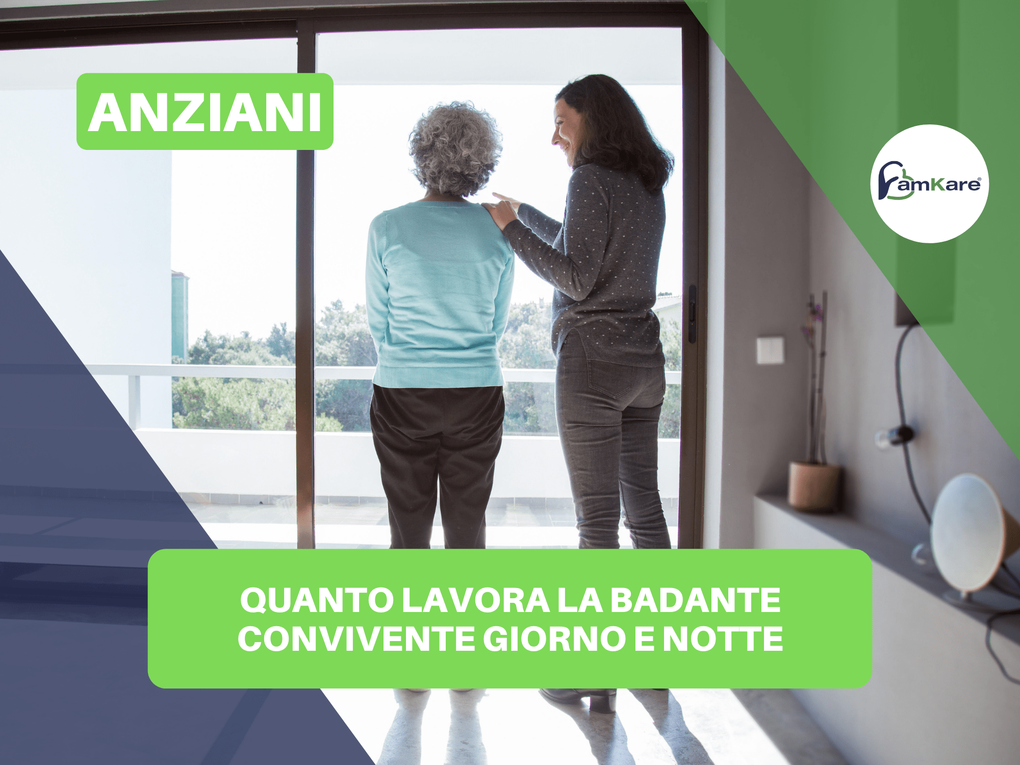 orario lavoro badante convivente