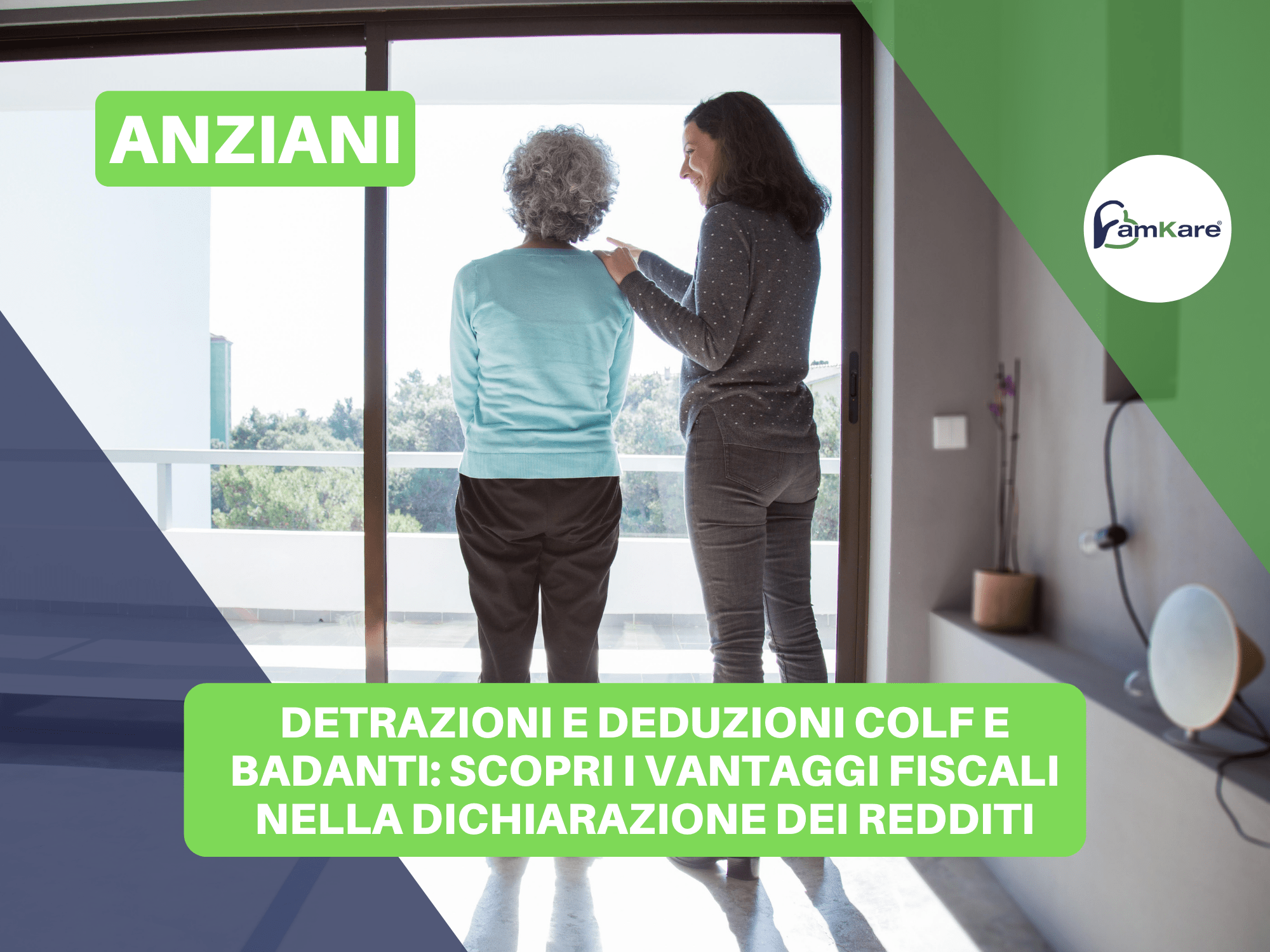 deduzione e detrazione fiscale badante