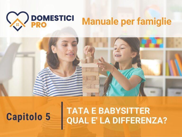 quali differenze tra tata e babysitter