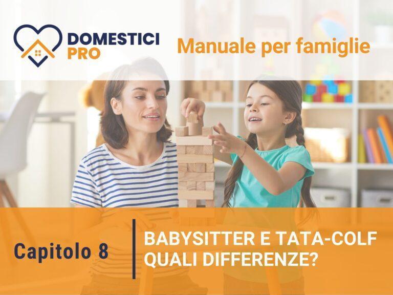 tata-colf e babysitter: quali sono le differenze?