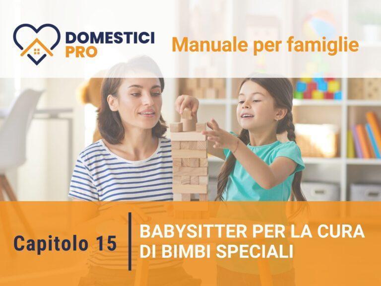 babysitter per disabilità infantile