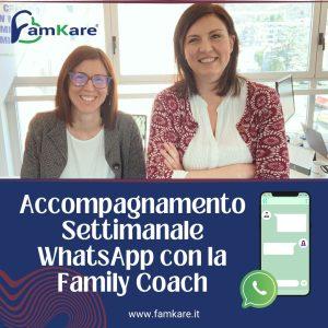 Diario + Accompagnamento Settimanale WhatsApp con la Family Coach