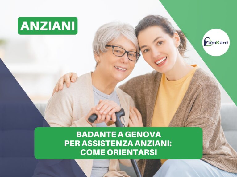Badante a Genova per assistenza anziani