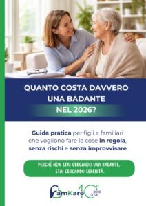 Quanto costa la badante nel 2026