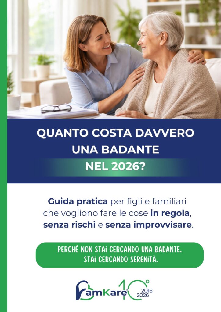 Quanto costa la badante nel 2026