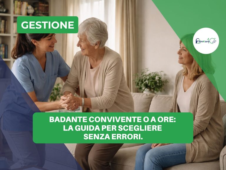 badante convivente o a ore